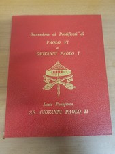 Folder filatelico pontificato - folder,