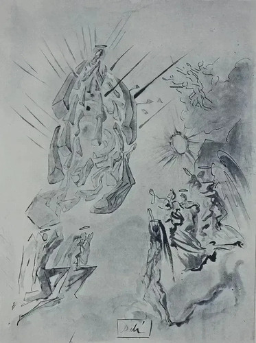 Salvador dali dante - dali, copre