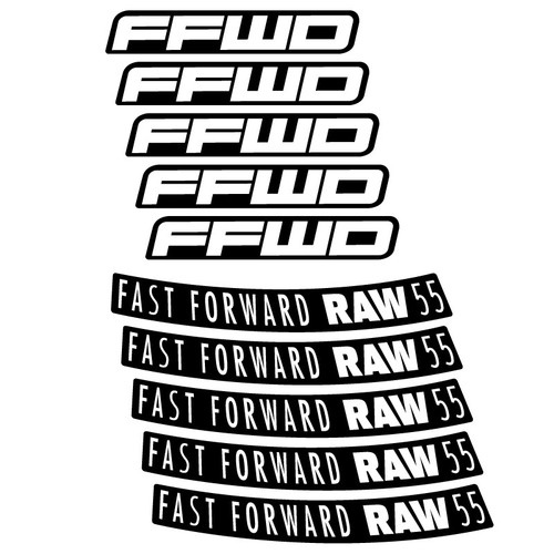 Adesivo ruota per 2025 ffwd - adesivo,