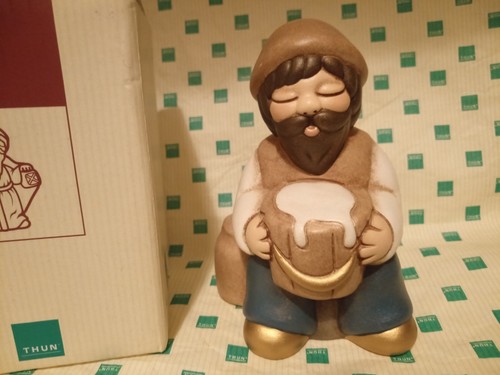 Mungitore mucca blu presepe - mungitore,