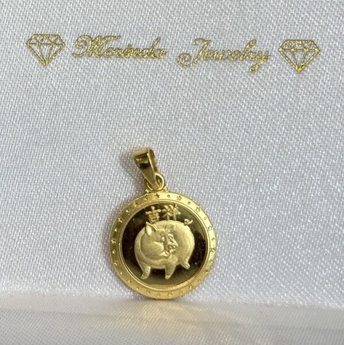 Ciondolo charm tondo oro - charm,
