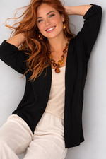 CARDIGAN DONNA GAIA B SENZA