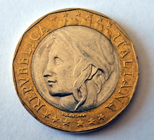 Moneta mille 1000 lire - mille, 1997