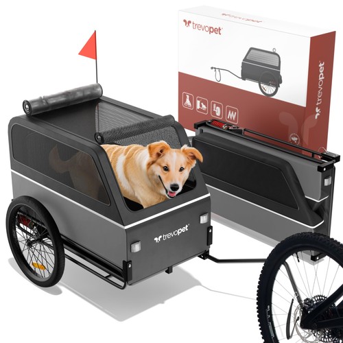 Rimorchio bici cani - cani, –