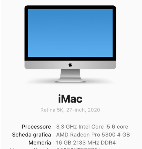 Apple imac 2020 core - apple, i5