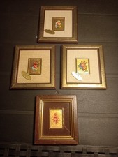 Quadri foglia Oro 23 carati creazioni d'arte Ar.Co. M.Z.