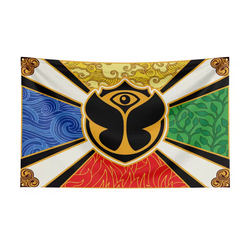 Bandiera arazzo tomorrowland - bandiera,