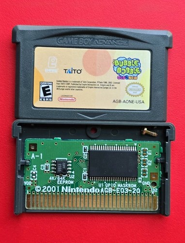 Game boy advance bubble bobble - advance,