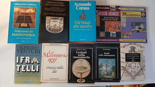 Libri massonici massoneria - libri, massonici,