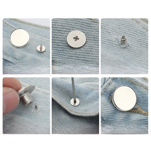 Kit riparazione bottoni jeans