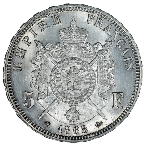 Napoleone iii franchi 1868 a - 5,