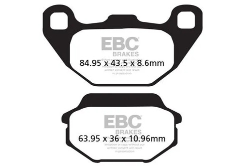 Ebc sfac305 pastiglie freno - sfac305,