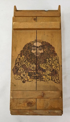Scatola vino legno incisa - scatola,