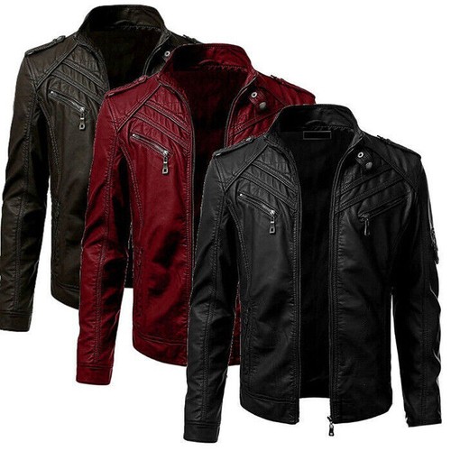 Giacca cappotto uomo pelle - , pu