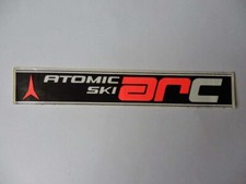 ADESIVO sticker originale vintage ATOMIC SKI ARC sci sport