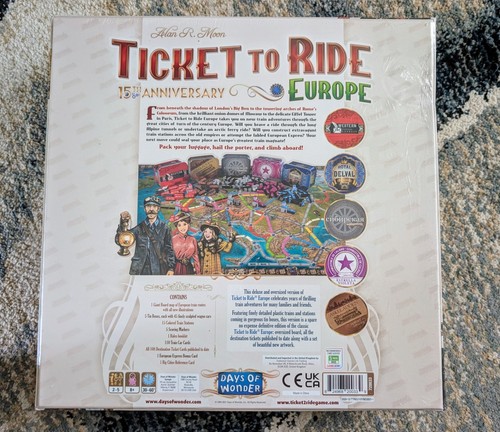 Ticket ride europe - ticket, to
