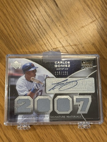 Upper deck 2007 carlos gomez - upper,