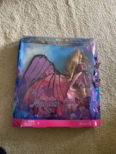 Mattel barbie mariposa - mattel, bambola