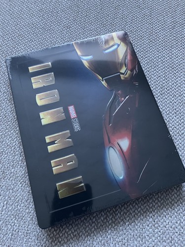 Iron man blufans - man, steelbook
