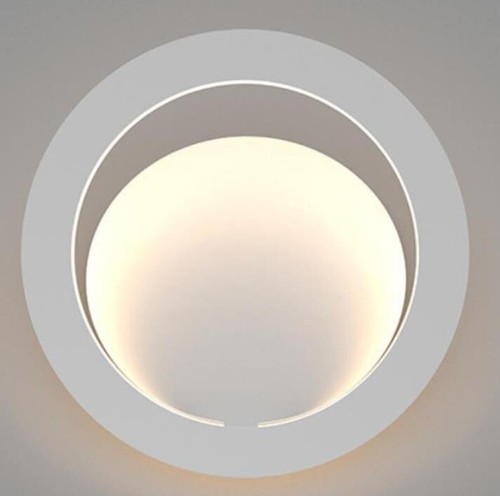 Applique parete tondo - da, led