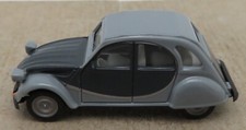 a HERPA HO 1/87 CITROEN 2CV 6 CHARLESTON grise capote fermée #020817 no BOX