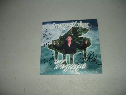 Signed amy abler voyage - amy,