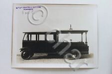 Fotografia d'epoca - carro funebre n.0131 C - Fratelli Macchi - Varese anni '30
