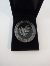 Bundeswehr combattente singolo EK II distintivo esercito EGB grande metallo mimetico in astuccio