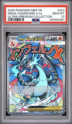 Mega charizard psa 10 - charizard,
