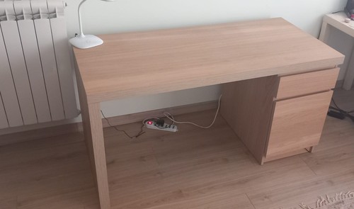 Scrivania rovere chiaro ikea - scrivania,