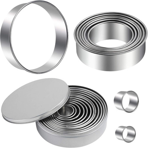 Tagliabiscotti rotondi set - tagliabiscotti, 12