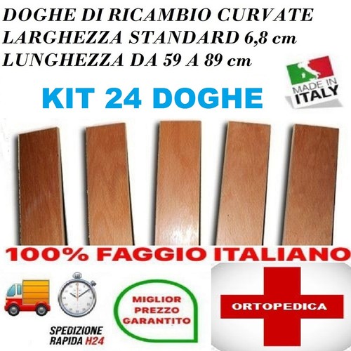 Kit24 doghe ricambio - doghe, di