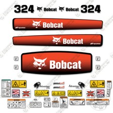Adatto per Bobcat 324 Kit Decalcomanie Adesivi di Ricambio Mini Escavatore - Vinile 3M!