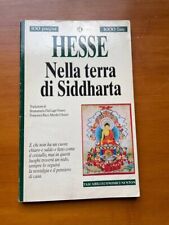 HESSE Hermann NELLA TERRA DI SIDDHARTA Tascabili Newton libro romanzo saggi 