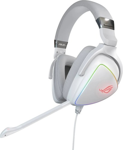 Cuffia asus rog - delta, white