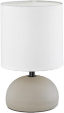 Reality Leuchten R50351025 - Lampada Da Tavolo in Ceramica, Colore Cappuccino, 1