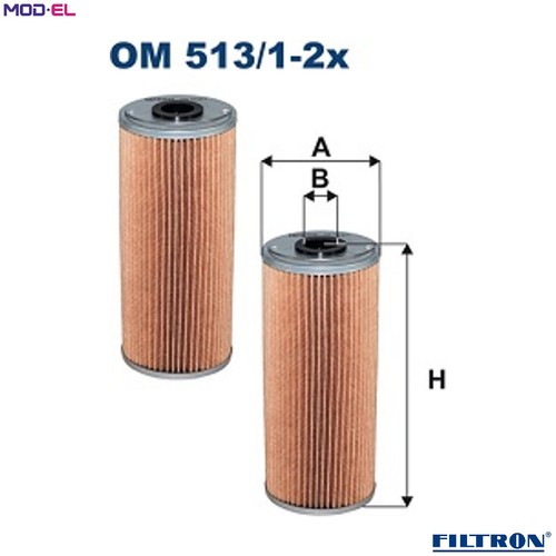 Filtro olio 513 2x - om, per