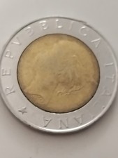Moneta 500 lire Polizia di