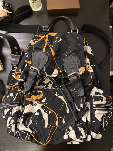Zaino burberry nylon vernice - burberry,