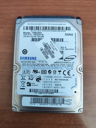 Hard disk 320gb - 320gb, samsung