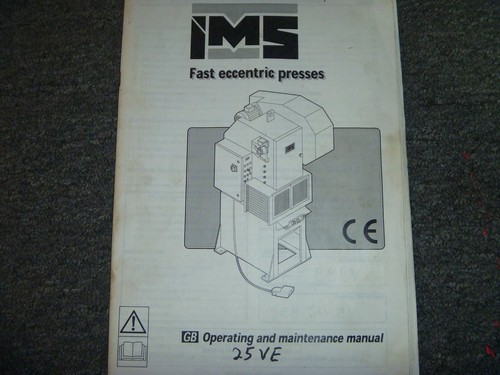 Pressa eccentrica veloce ims - pressa,