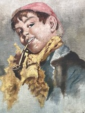 Acquerello su tavola firmato