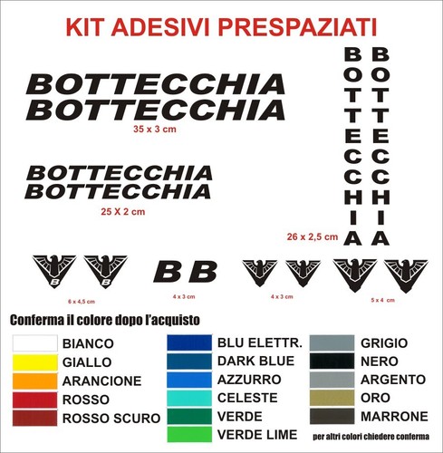 Kit adesivi bottecchia bici - kit,