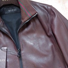 Giubbotto GUCCI Brown Leather