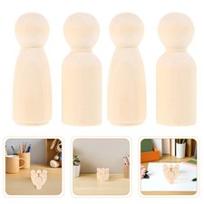  20 Pcs Bambola Di Legno Per Bambini Figure Persone Bambole Burattino