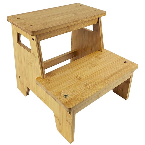 Gradino legno con gradini - con,