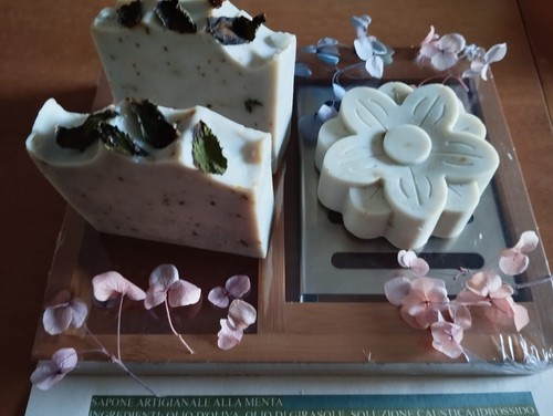 Sapone saponetta artigianale - sapone,