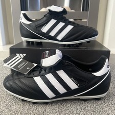 Scarpe da calcio Adidas Kaiser 5 Liga taglia 10,5 UK da uomo con borchie modellate nuove