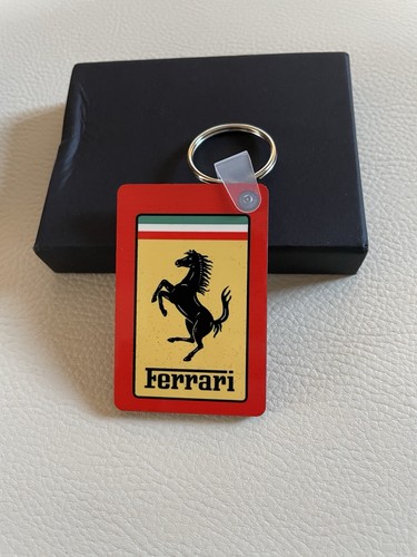 Portachiavi rosso ferrari - ,