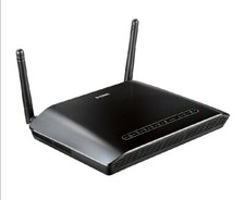 D-Link DSL-2750B Modem Router ADSL2/2+, Tecnologia Wireless N300, 4 Porte 